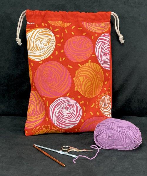 Ball of Yarn Project Bag