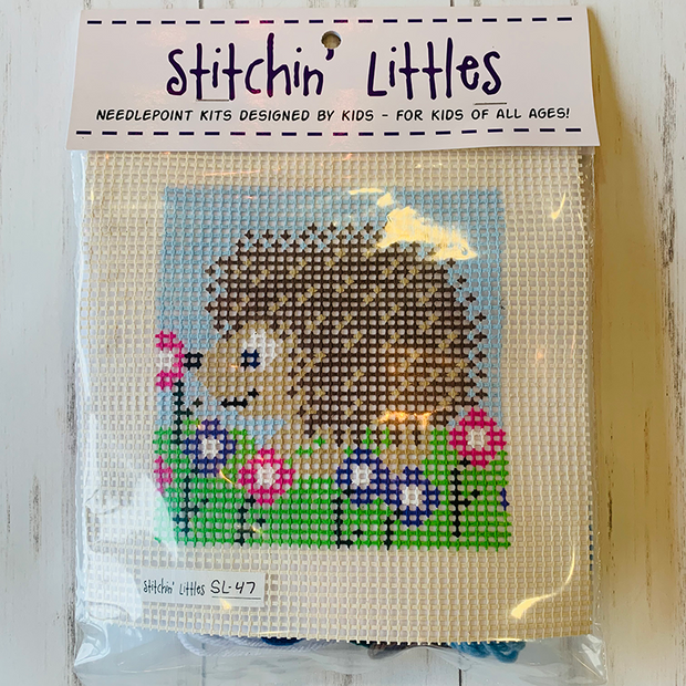 Stitchin' Littles Kit 5x7 - Toy Soldier – Wool and Willow Needlepoint