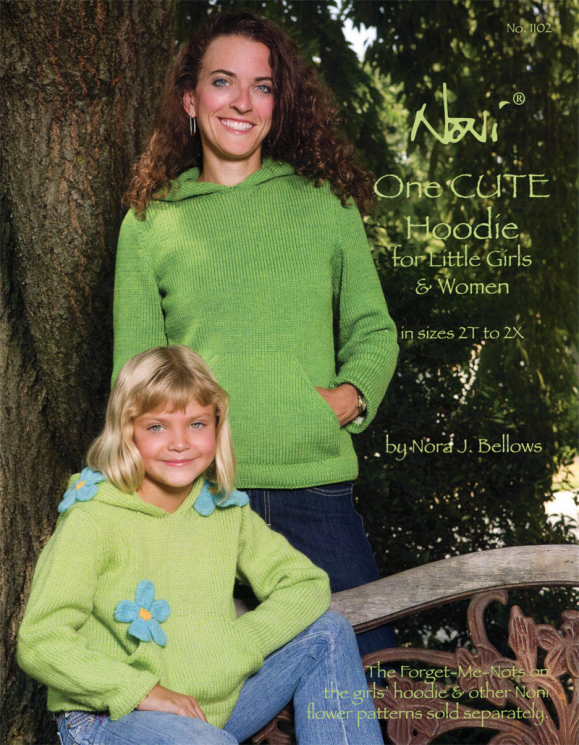 1102 - One Cute Hoodie for Little Girls & Women