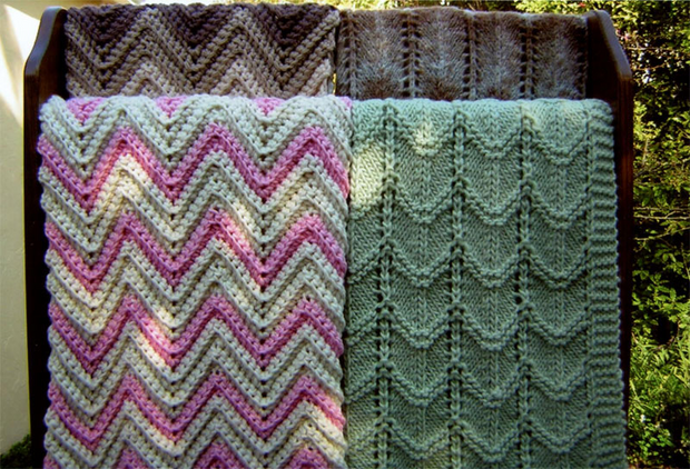 Ann Norling #66 Ripple to Knit & Crochet