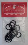 Black Ring Markers - Large