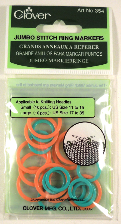 CLV354 Jumbo Stitch Ring Markers