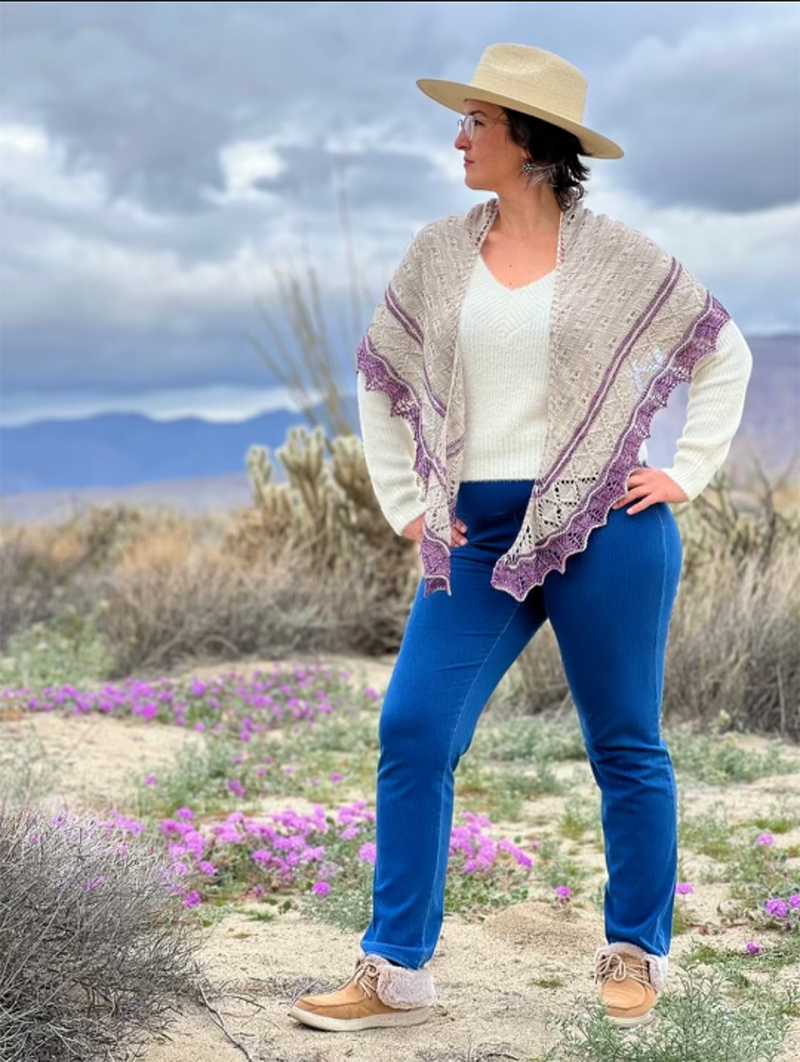 Cactus Flower Shawl Kit – Personal Threads Boutique