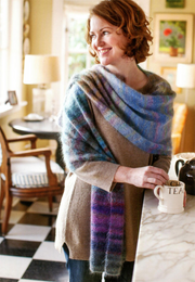 Color Play Mohair Scarf & Wrap