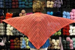 DL-24 Lovina Shawl by O/C Knitiot Designs