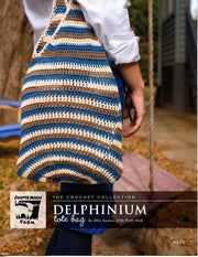 Delphinium Tote Bag J55-05
