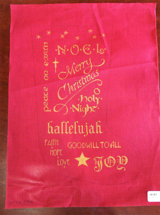 Christmas Greetings Stocking