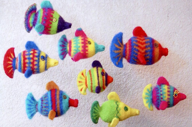 Felted Fish Pattern P-1