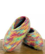 Felted Ladies Booties Galway 1217