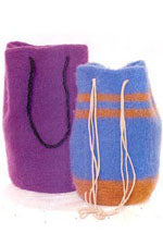 Felted Round Bags P375
