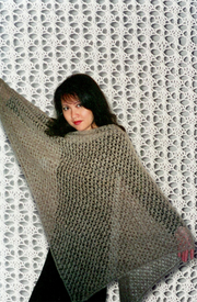 Fiber Trends 102LC Charlottes Easy Lace Shawl