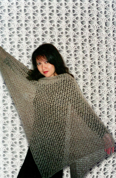 Fiber Trends 102LC Charlottes Easy Lace Shawl