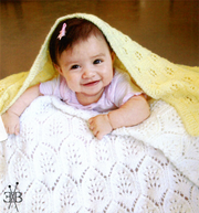 Fiber Trends CH-48 Light & Lacy Baby Blanket