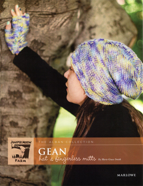 Gean Hat & Fingerless Mitts J3 - 03
