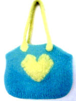 Heart in Hand Bag