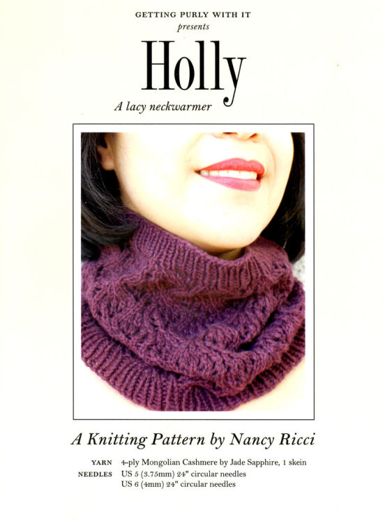 Holly Neckwarmer by Nancy Ricci