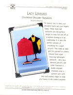 K1C2 #0907 Lacy Lovelies Crocheted Shoulder Sweaters