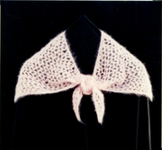 K1C2 #7310 In Love with Lace Easy Lacy Butterfly Scarf