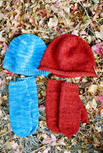 KPS 0223 Basic Hat & Mitten Set for Women