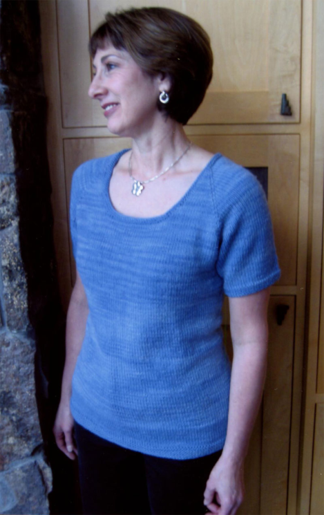 KPS 0283 Neckdown Scoopneck T-Shirt