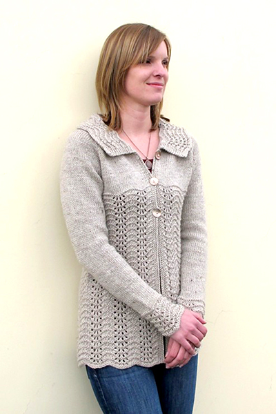 KPS 1307 Easy Lace Cardigan