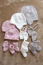 KPS 2910 Baby Hats, Mitts, & Booties