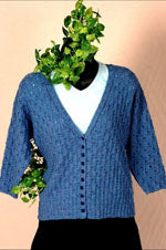 Lacey Vee Cardigan Pattern #405