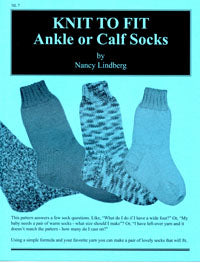 NL07 Knit to Fit Ankle or Calf Socks