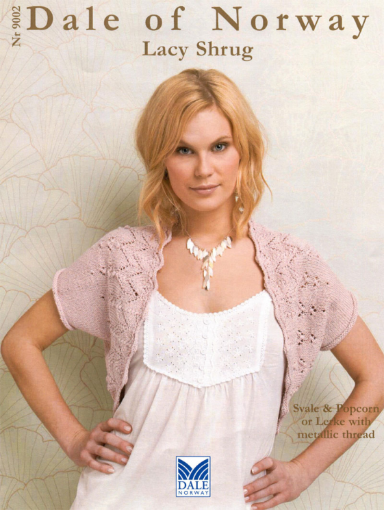 NR9002 Dale Of Norway Lacy Shrug