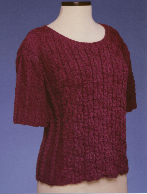 Ornament Rib Pullover VFD-143