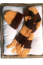 P265 Galway Worsted Hat & Scarf