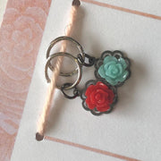Rose Garden Stitch Markers