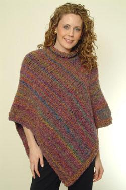 S233 Rimini Rainbow poncho pattern