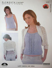 S476 Lacey Camisole and Shrug