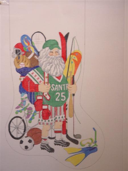 Santa's A Sport!