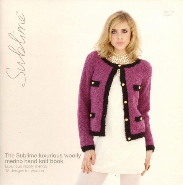Sublime #627 The Sublime Luxurious Woolly Merino Hand Knit Book