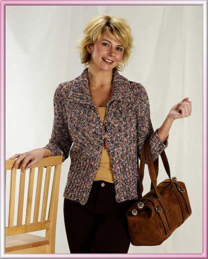 Trendsetter 3021 Montage Ribbed MP Cardigan