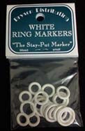 White Ring Markers - Small