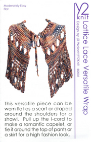Y2Knit Lattice Lace Versatile Wrap